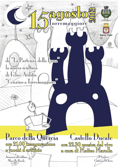 15 agosto 2013 a Torremaggiore inaugurazione Parco della Quercia