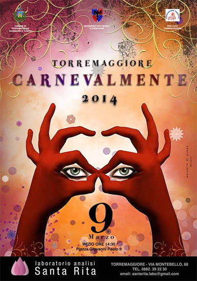 Programma Torremaggiore Carnevalmente 9 marzo 2014