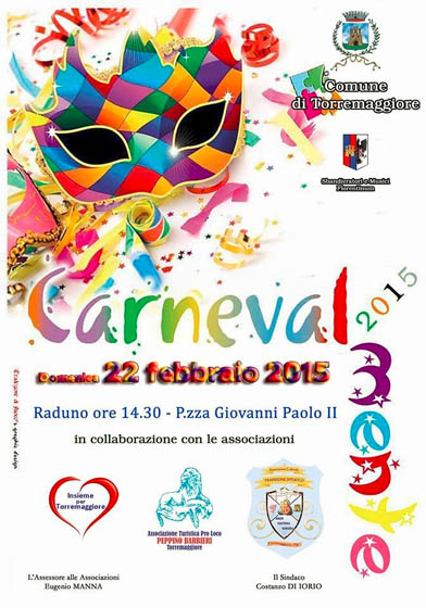 Carnevalmente il 22 febbraio 2015 a Torremaggiore