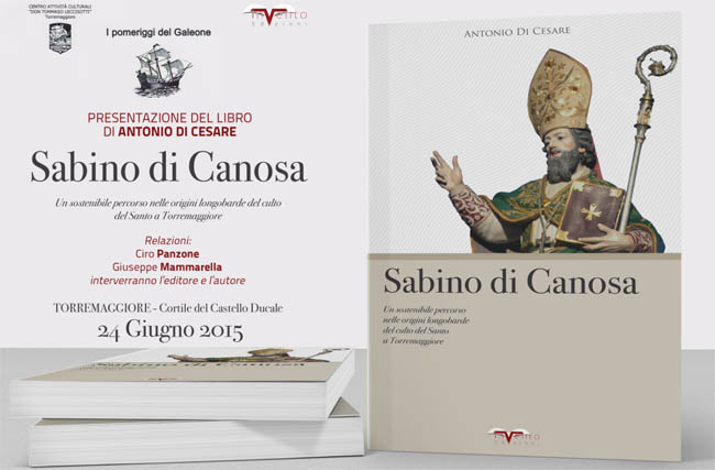 Presentazione del libro Sabino di Canosa il 24 giugno 2015 al Castello Ducale di Torremaggiore