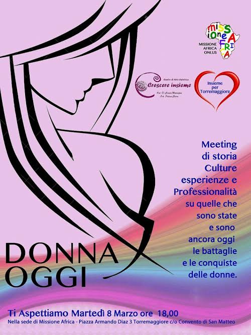 Meeting Donna oggi a Torremaggiore l’8 marzo 2016
