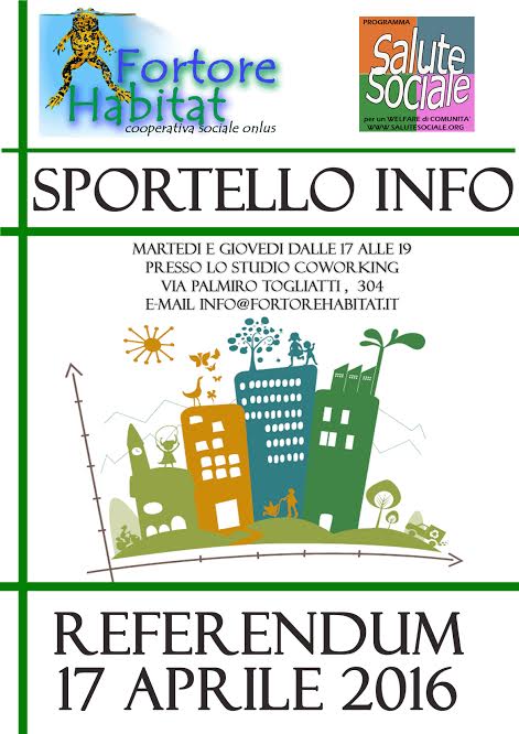 A Torremaggiore è attivo uno sportello informativo sul referendum del 17 aprile 2016