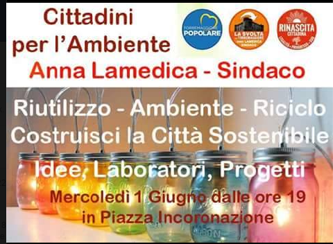 Cittadini per l’ambiente, incontro pubblico con il candidato sindaco Anna Lamedica il 1 giugno 2016 a Torremaggiore