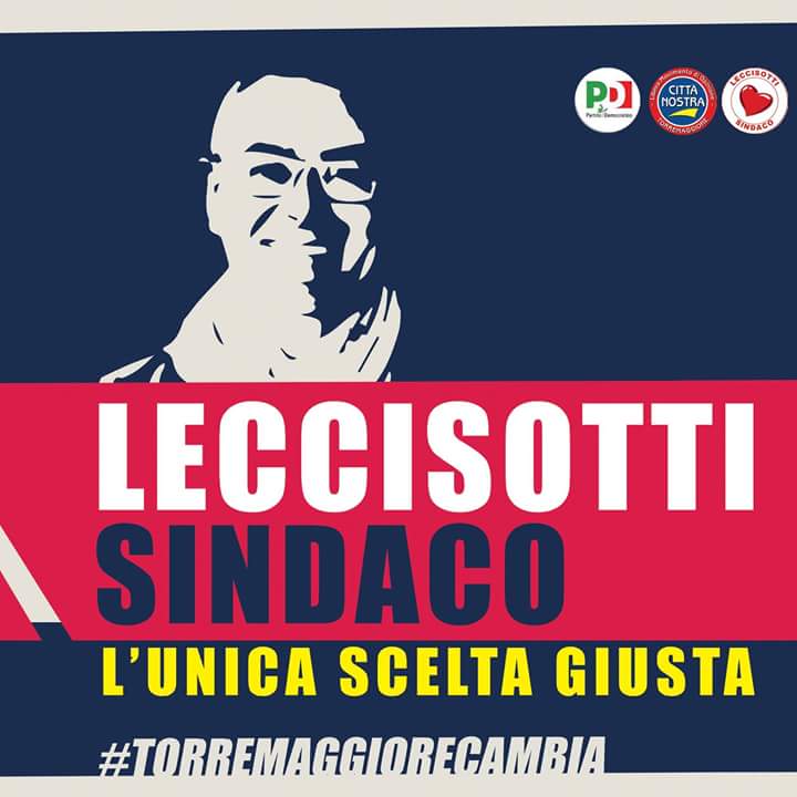 Ufficiale: nessun apparentamento tecnico per la coalizione che supporta alla carica di Sindaco Salvatore Leccisotti