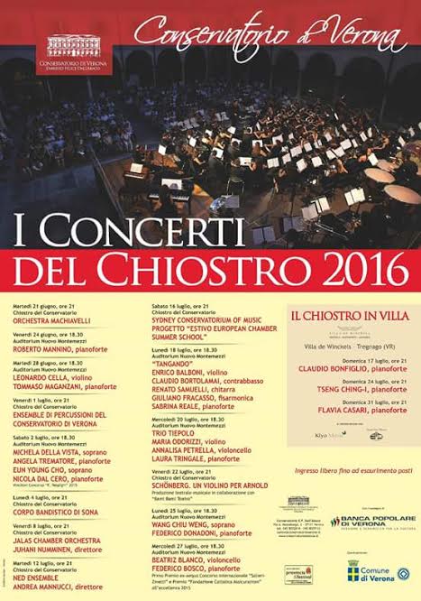 Al concerto del DUO CHAMINADE del 2 luglio 2016 a Verona ci sarà anche la torremaggiorese Angela Trematore