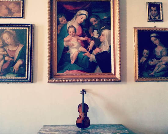 Il 10 agosto 2016 concerto del violinista torremaggiorese Ferdinando Trematore presso Palazzo Chigi-Saraceni a Siena