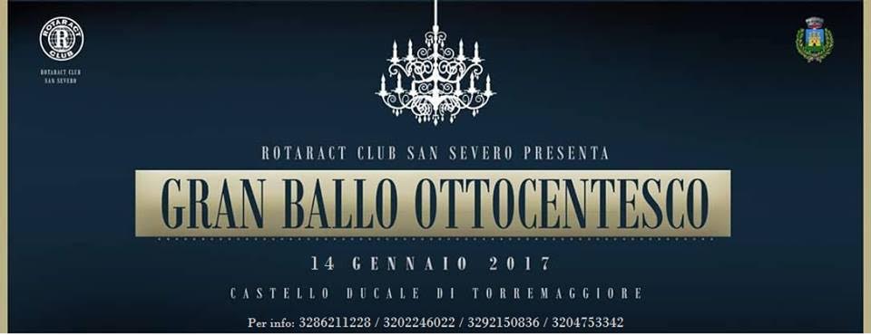 Gran Ballo Ottocentesco il 14 gennaio a Torremaggiore