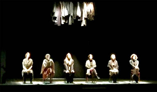 Recensione dello spettacolo Tante facce nella memoria andato in scena venerdì al Teatro Luigi Rossi