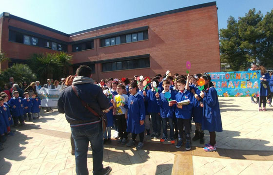 Partecipazione del Secondo Circolo Emilio Ricci di Torremaggiore alla Festa di primavera del 21 marzo 2017: ecco le foto