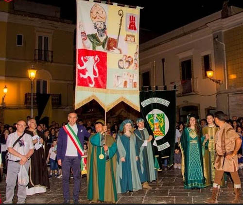 Il Palio della 33^ Edizione del Corteo Storico vinto dalla Contrada Codacchio San Nicola