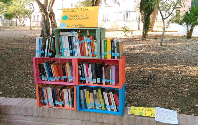 Liberiamo i libri, bookcrossing presso la  Villa Comunale Federico II a Torremaggiore fino al 31 agosto 2017