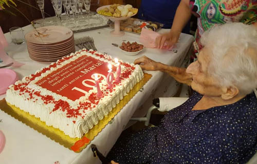 109 candeline per Nonna Maria, record di longevità a Torremaggiore, il plauso del Sindaco Monteleone