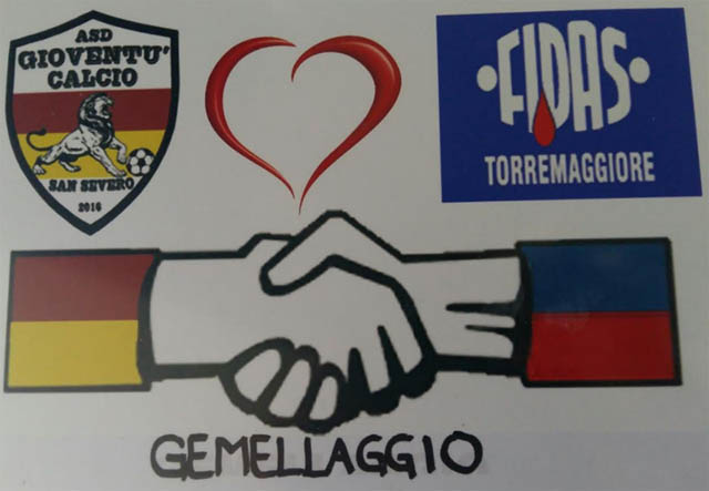 Sancito gemellaggio tra Fidas Torremaggiore e ASD Gioventù Calcio San Severo: ecco i dettagli