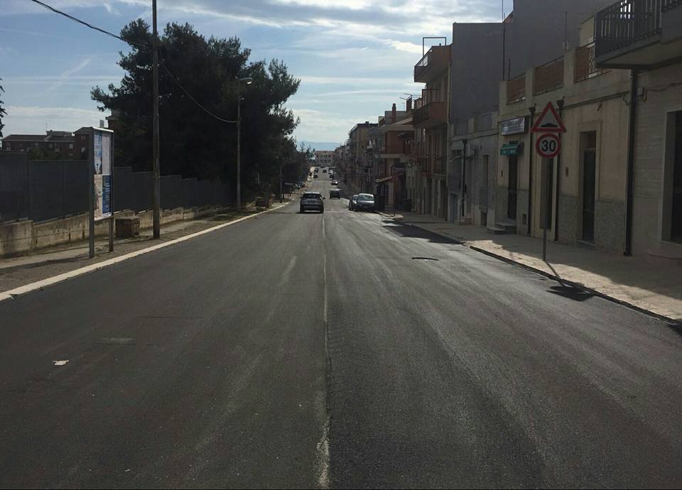 Proseguono a Torremaggiore lavori di manutenzione stradale lungo numerose strade: ecco le foto