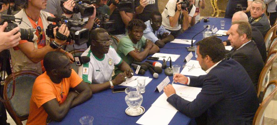 Il Ministro dell’ Interno Salvini da Foggia: contrasterò la mafia paese per paese