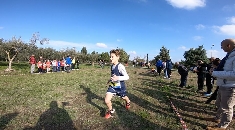 Il torremaggiorese Carmine Gabriele Lariccia è il nuovo campione provinciale di corsa campestre nella categoria esordienti