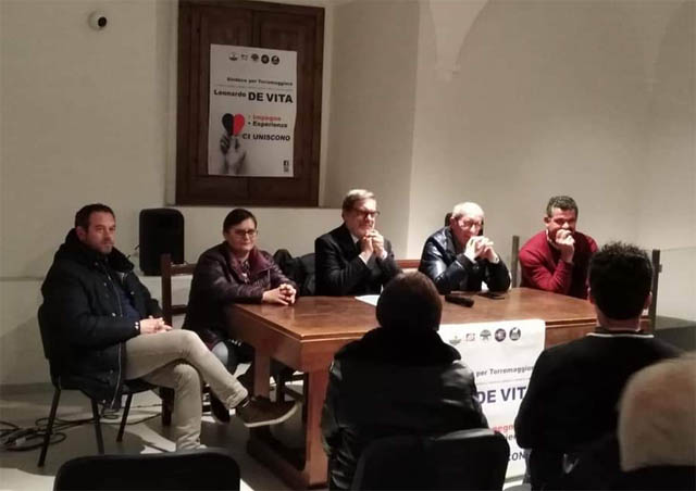 Avvenuta la presentazione della candidatura a sindaco di Leonardo De Vita nell’area di centrodestra
