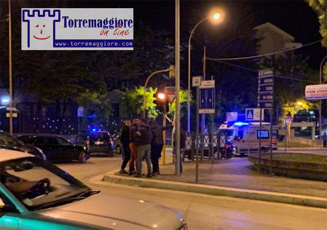 Inseguimento alle porte di Torremaggiore, Alfa 156 sbanda e termina corsa contro un palo. Carabiniere travolto dai malviventi