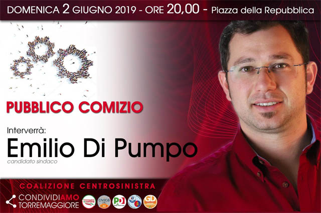 Emilio Di Pumpo: andiamo al ballottaggio senza alcun apparentamento