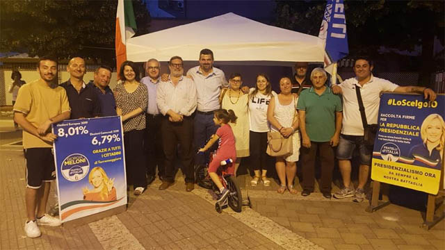 Grande partecipazione alla manifestazione di Fratelli d’Italia a Torremaggiore il 22 giugno 2019