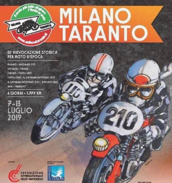 33^ rievocazione storica per moto d’epoca, l’11 luglio ci sarà anche la tappa a Torremaggiore dalle 15 alle 19 al Piazzale Palma Piacquaddio
