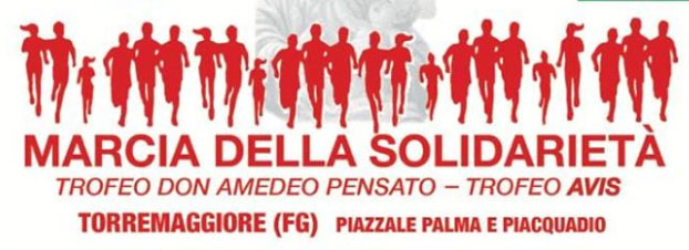 Al via la 13^ edizione della Marcia della Solidarietà, gara podistica il 10 novembre 2019 a Torremaggiore
