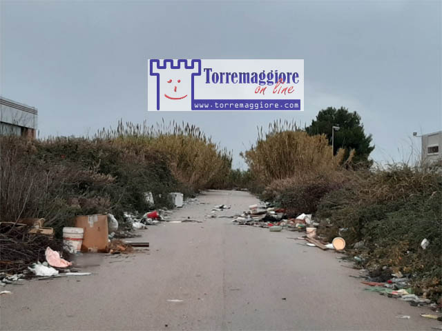 Zozzoni in trasferta alla Zona PIP di Torremaggiore: ecco le foto scattate nel pomeriggio del 10 dicembre 2019 con nuovi rifiuti abbandonati, fermate il malcostume dilagante!