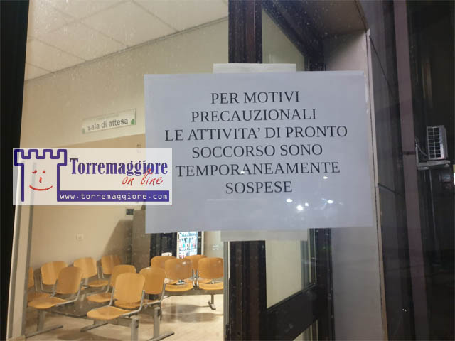Sospetto caso di Coronavirus a San Severo: chiuso il Pronto Soccorso per bonifica, si attende esito del tampone da Bari