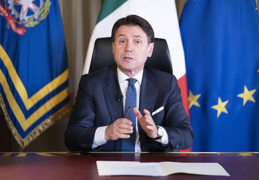 Il Premier Conte ha annunciato nuove misure restrittive: chiusi negozi, bar e ristoranti, garantiti i servizi pubblici essenziali