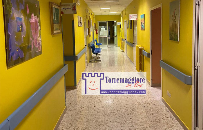 23 marzo 2020: ricoverata a Torremaggiore al PTA San Giacomo la prima paziente nel reparto post acuzie