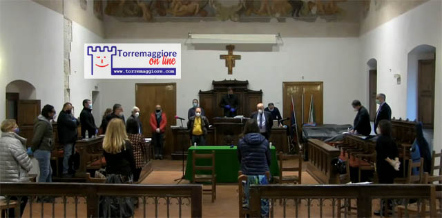 Filmato integrale del consiglio comunale del 20 aprile 2020 di Torremaggiore