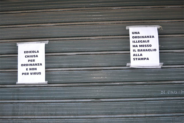 Edicole chiuse a Torremaggiore, lettera aperta di Peppino Lamedica al sindaco Emilio Di Pumpo