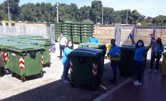 Torremaggiore: i nuovi contenitori per la raccolta differenziata sono in consegna in città