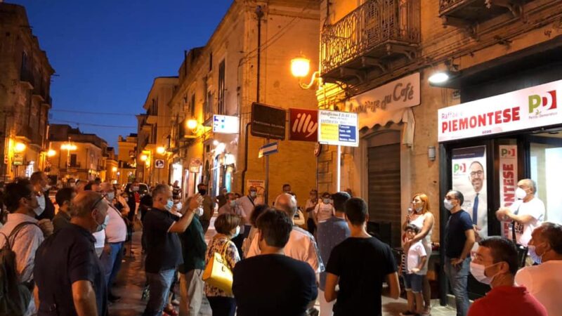 Resoconto del tour elettorale del dem Raffaele Piemontese a Torremaggiore per le elezioni regionali