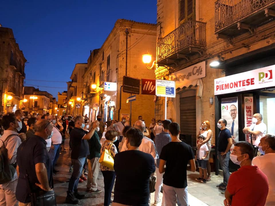 Resoconto del tour elettorale del dem Raffaele Piemontese a Torremaggiore per le elezioni regionali