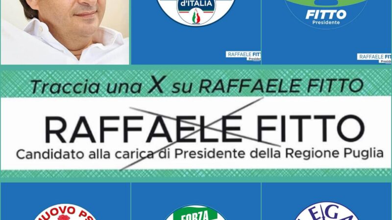 Regionali Puglia 2020: di rappresentanti di lista del centrodestra a Torremaggiore è stata prevista una persona per sezione