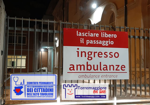 Pazienti positivi asintomatici covid ricoverati al PTA San Giacomo di Torremaggiore: il Comitato Salute Alto Tavoliere lancia monito alle istituzioni
