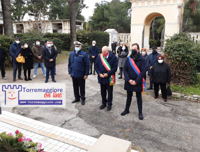 XXX° Anniversario della Strage di San Nicola a Torremaggiore: le foto della commemorazione al Cimitero avvenuta l’8 dicembre 2020