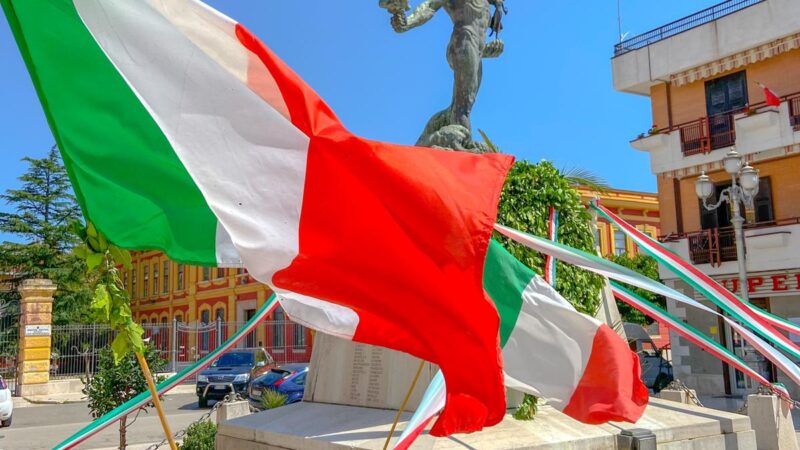 7 gennaio 2021: giornata nazionale del Tricolore, nota di Fratelli d’Italia Torremaggiore