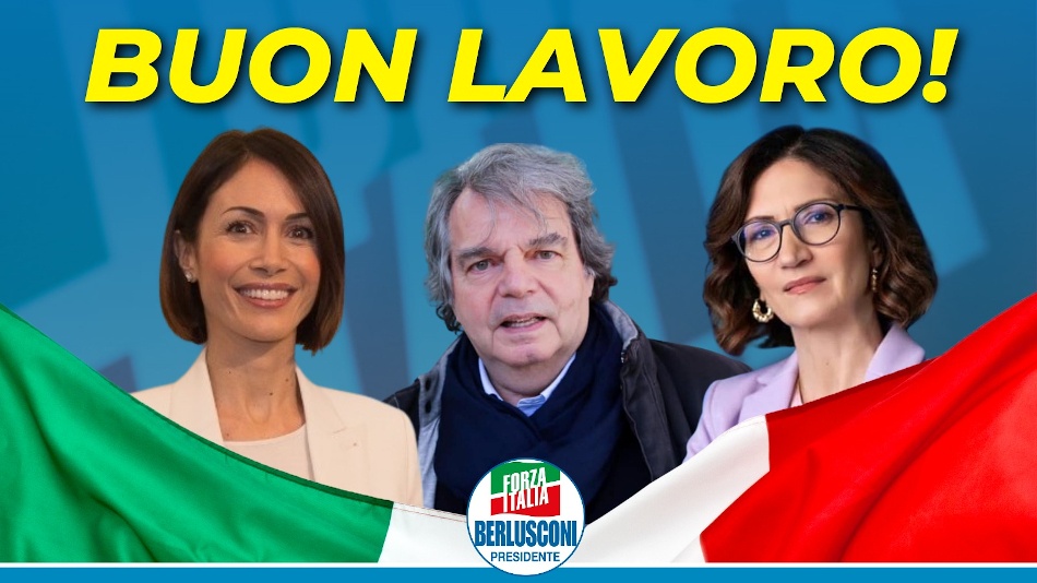 Al via il Governo Draghi. L’augurio di buon lavoro ai ministri di Forza Italia da parte del circolo forzista di Torremaggiore