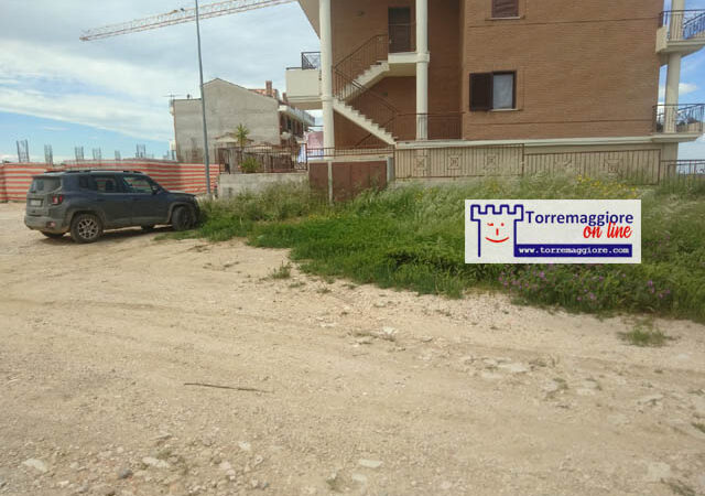 Aspettando la realizzazione della strada su Via Francesco De Pasquale al Quartiere Spirito Santo di Torremaggiore ecco le foto dello stato attuale