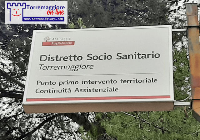 Torremaggiore: lunedì 2 febbraio 2026 scopertura medica h12 al Punto di Primo Intervento dalle ore 8 alle ore 20 all’ex Ospedale San Giacomo. Alla postazione della Continuità Assistenziale Guardia Medica scopertura medica dalle 20 fino alle ore 8 di martedì 3 febbraio 2026