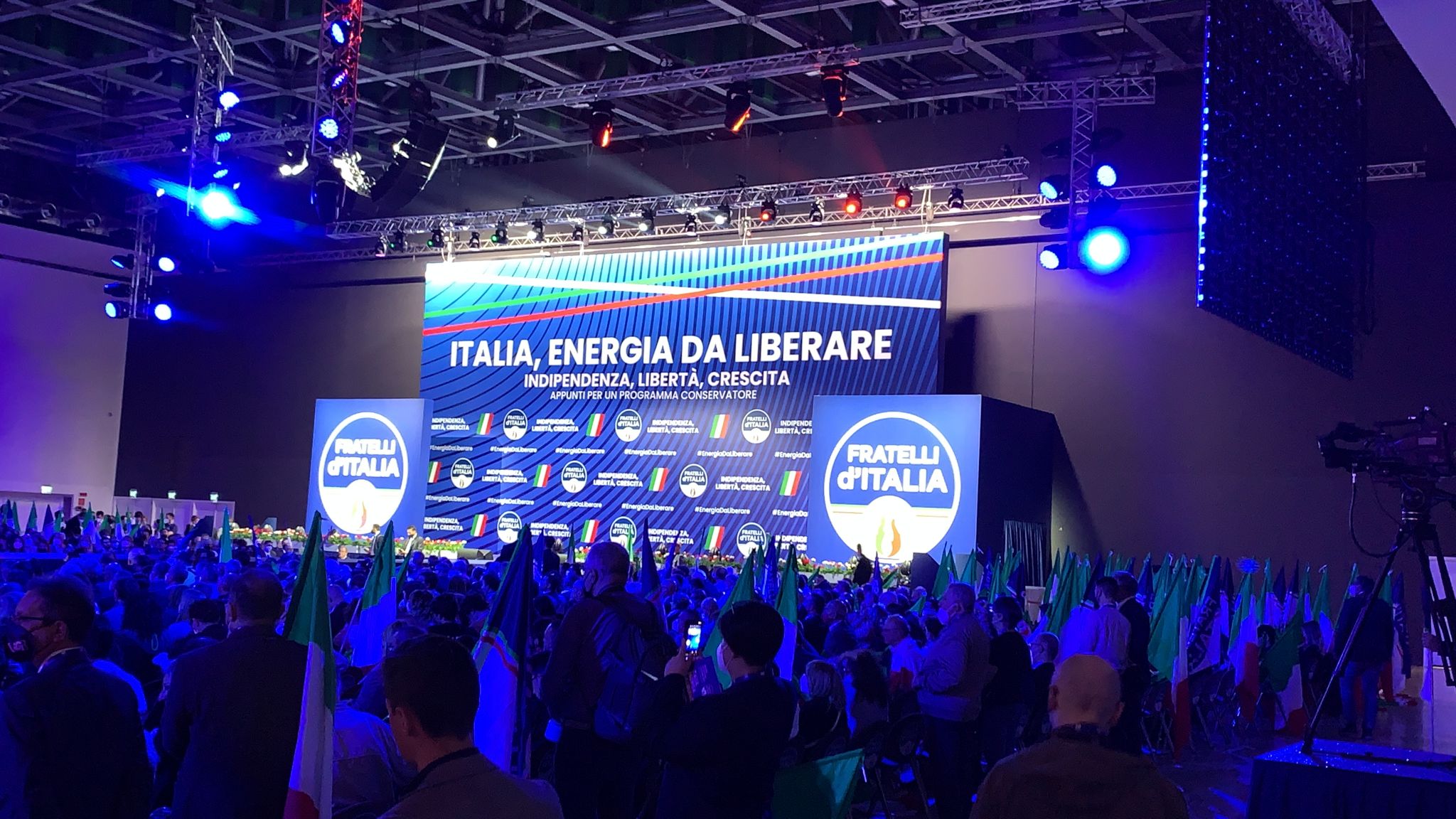 Conferenza programmatica nazionale di Fratelli d’Italia dal 29 aprile al 1 maggio 2022 a Milano. Presente anche una delegazione di Torremaggiore