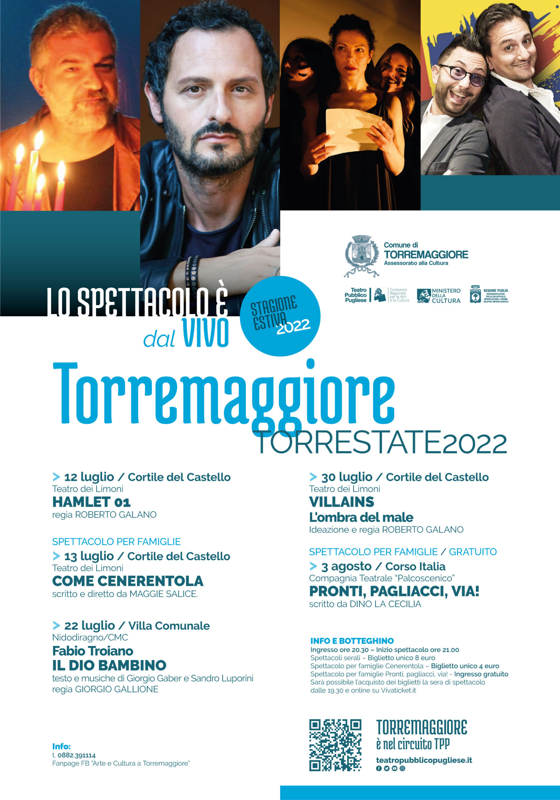 TORRESTATE 2022: DAL 12 LUGLIO AL 3 AGOSTO SPETTACOLI PER TUTTI