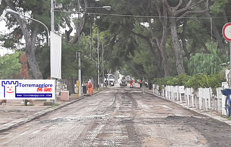 Al via i lavori di ripristino integrale del manto stradale oggetto degli scavi a carico dell’ENEL, l’annuncio del sindaco Emilio Di Pumpo