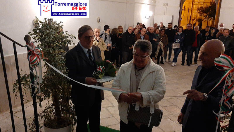 Inaugurata a Torremaggiore la sede sociale dell’Associazione Politea presso Palazzo Lamedica
