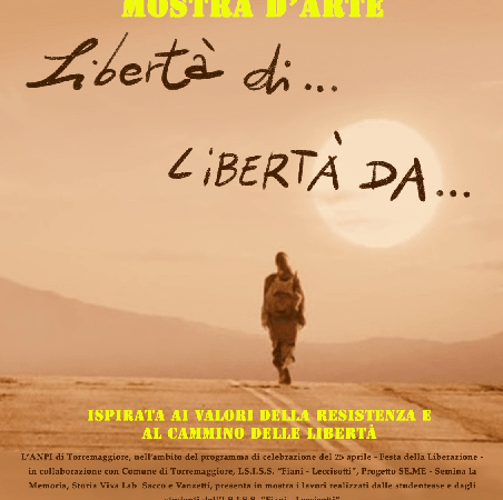 Mostra d’arte ispirata ai valori della Resistenza e al cammino delle libertà visibile al Castello Ducale di Torremaggiore fino al 2 giugno 2023