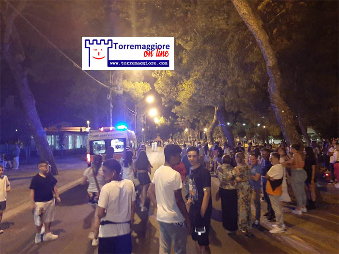 Torremaggiore: malore serale in Pineta, donna soccorsa con successo dai sanitari del 118