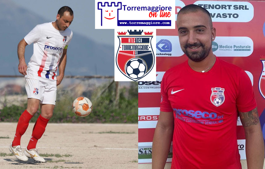 Atletico Torremaggiore: confermati per la prossima stagione 2023/2024 il capitano Ferrara e il portiere Coccia