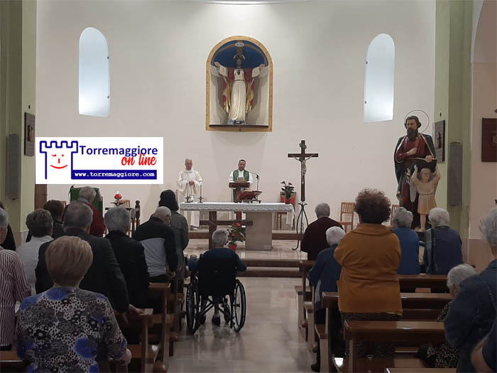 DAL 31 OTTOBRE 2023 OGNI SABATO E NEI PREFESTIVI LA CELEBRAZIONE DELLA SANTA MESSA PRESSO LA CHIESA DEL MONTE CALVARIO NEL QUARTIERE SAN MATTEO DI TORREMAGGIORE SI SVOLGERA’ ALLE ORE 18.30
